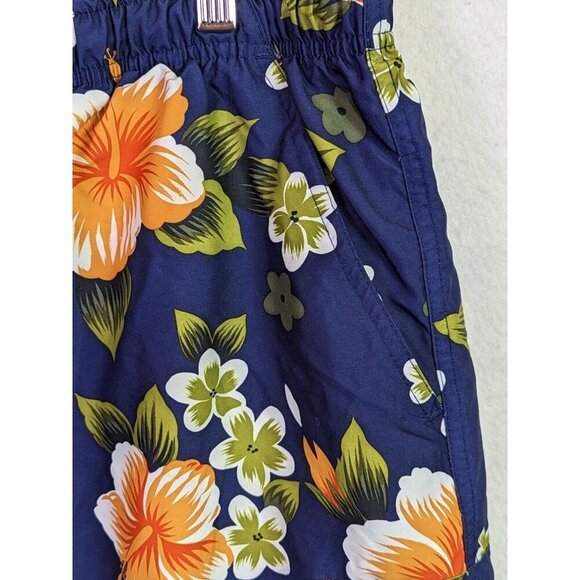Sand N Sun Swim Trunks Shorts Hawaiian Beach Floral Mesh Lining Mens size XL 40 - Picture 4 of 8